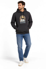 Saltrock Mens Portal Classic Pop Hoodie Grey Northern Ireland Belfast