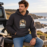 Saltrock Mens Portal Classic Pop Hoodie Grey Northern Ireland Belfast
