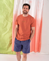 Saltrock Mens Rebalance T-Shirt Dark Orange Northern Ireland Belfast