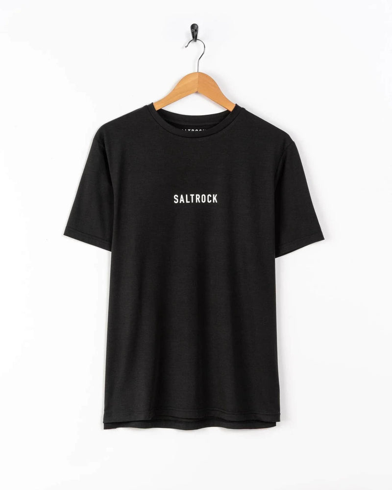 Saltrock Mens Ride T-Shirt Black Northern Ireland Belfast
