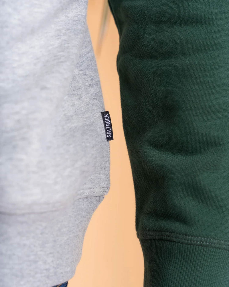 Saltrock Mens Strike Sweatshirt Top Dark Green Northern Ireland