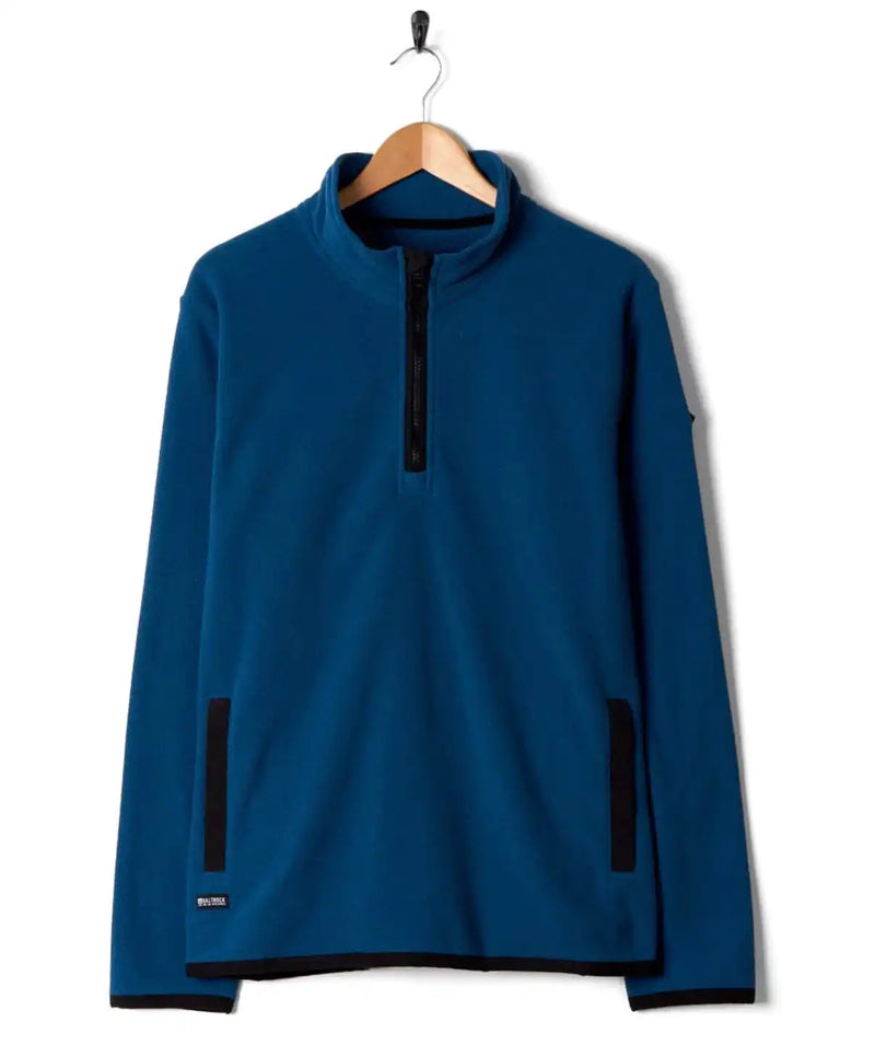 Saltrock Men’s Theo 1/4 Zip Fleece Blue Northern Ireland Belfast