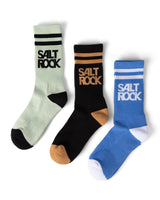 Saltrock Mens Trinity Socks 3 Pack Multi Colour Northern Ireland