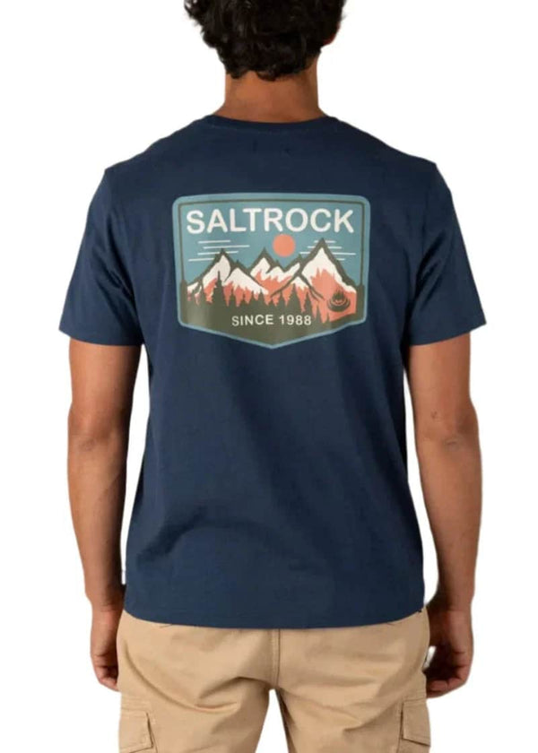 Saltrock Mens Uplands T-Shirt Dress Blue Northern Ireland Belfast