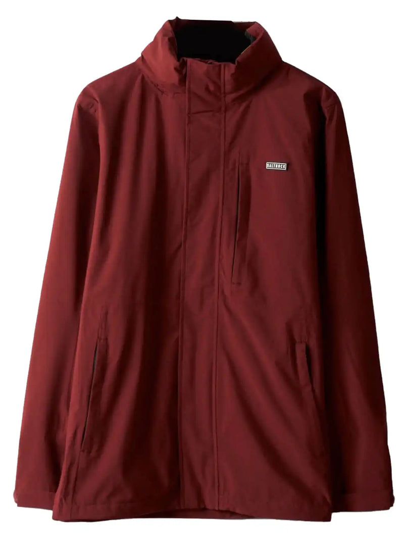 Saltrock Mens Whistler II Waterproof Jacket Dark Red Northern Ireland