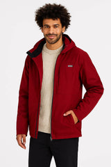 Saltrock Mens Whistler II Waterproof Jacket Dark Red Northern Ireland