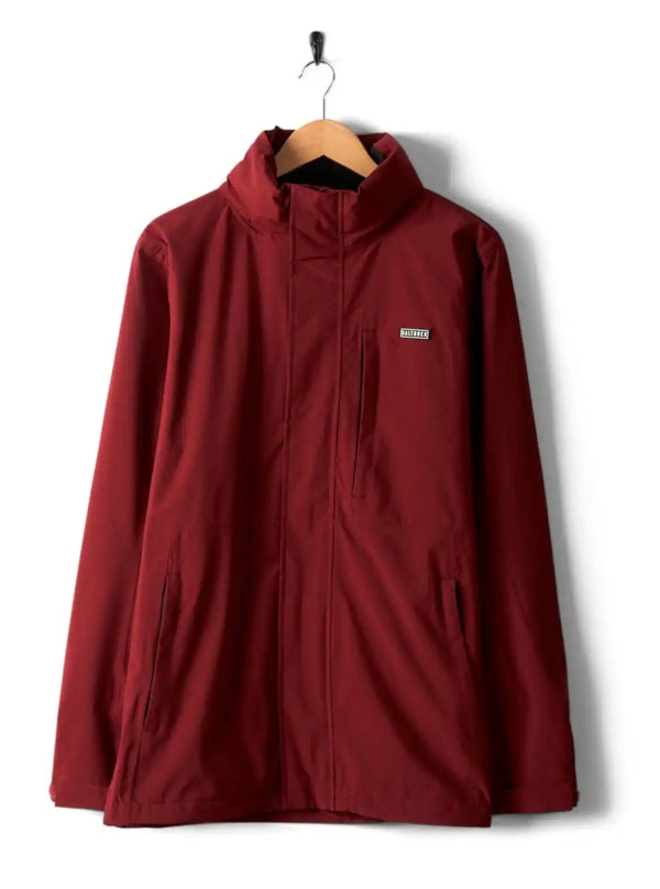 Saltrock Mens Whistler II Waterproof Jacket Dark Red Northern Ireland