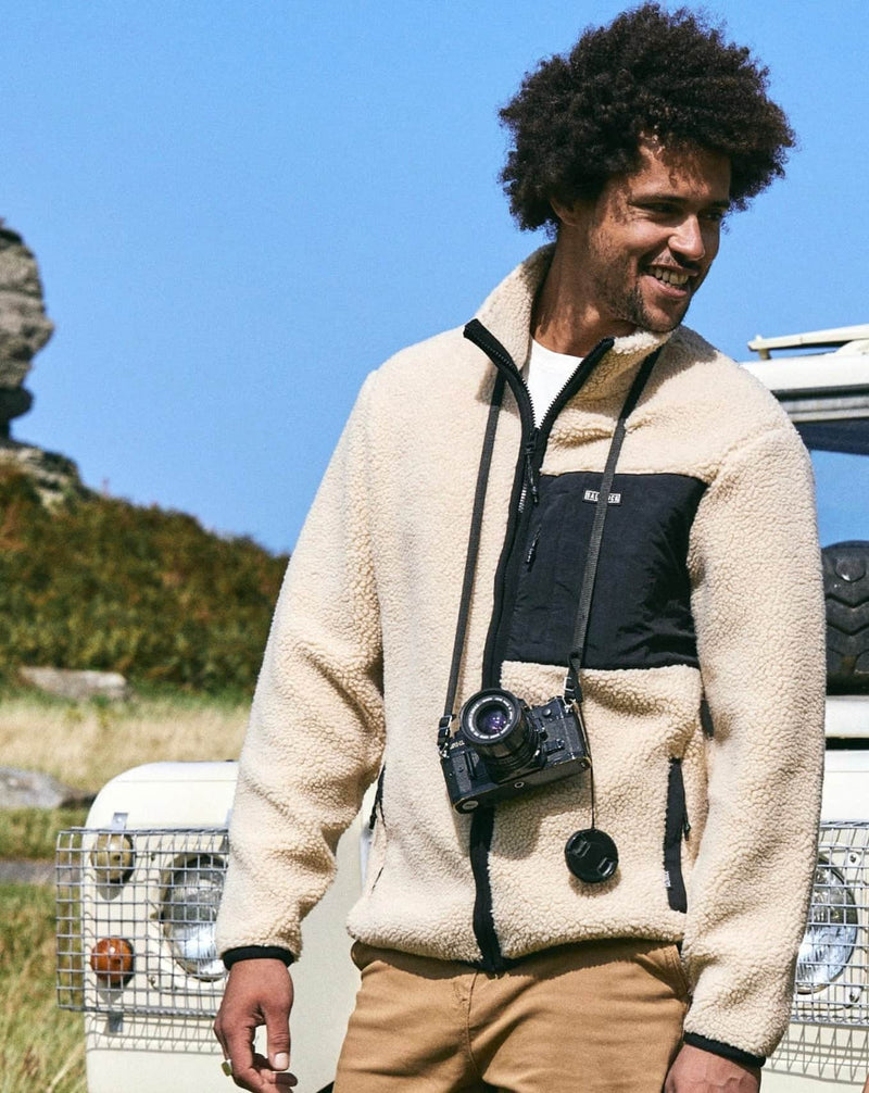 Saltrock Mens Wye 2 Fleece Cream Northern Ireland Belfast