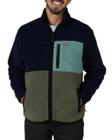 Saltrock Mens Wye Borg Zip Fleece Navy Northern Ireland Belfast