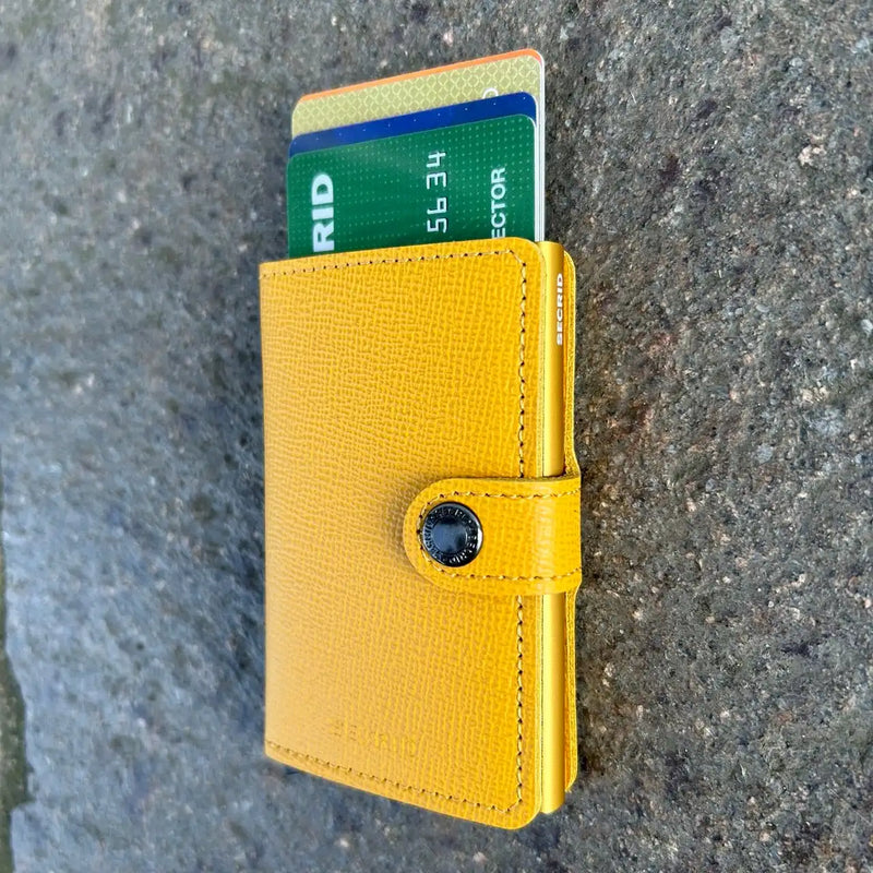 Secrid Mini Wallet Crisple Ochre Ballynahinch Northern Ireland