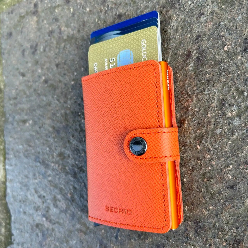 Secrid Mini Wallet Crisple Pumpkin Ballynahinch Northern Ireland