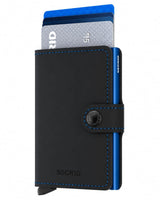 Secrid Mini Wallet Matte Black/Blue Northern Ireland Belfast