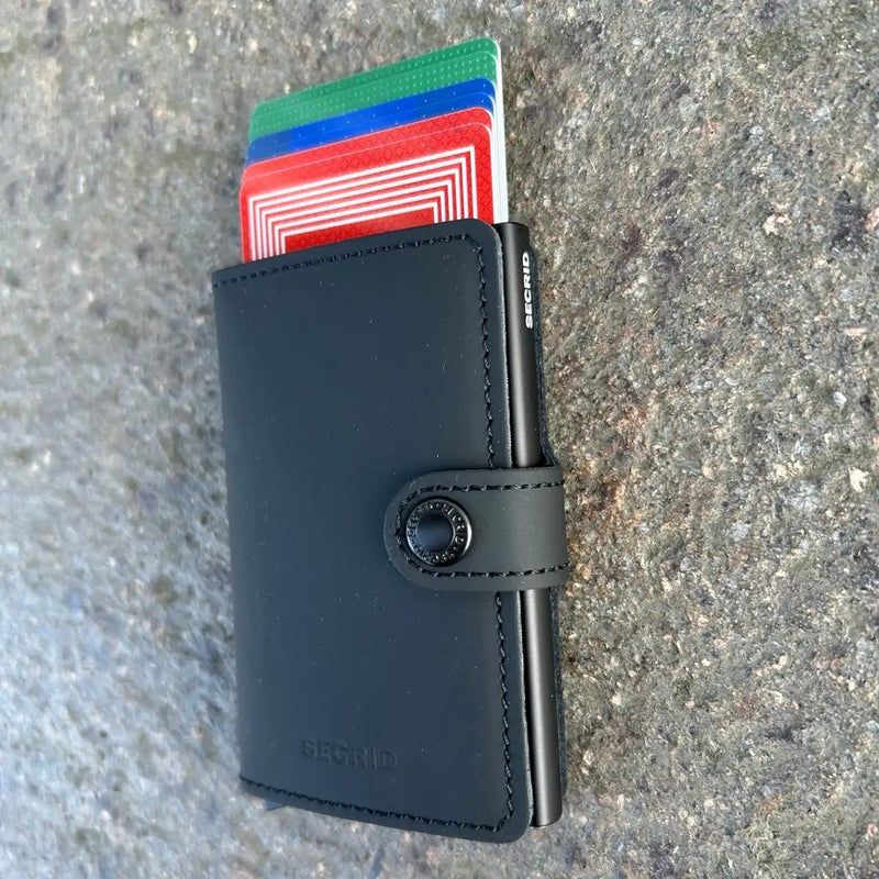 Secrid Mini Wallet Matte Black Ballynahinch Northern Ireland