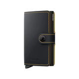 Secrid Mini Wallet Matte Black/Ochre Northern Ireland Belfast