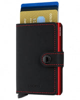 Secrid Mini Wallet Matte Black/Red Northern Ireland Belfast