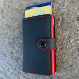 Secrid Mini Wallet Matte Black/Red Ballynahinch Northern Ireland