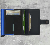 Secrid Mini Wallet Matte Black/Blue Ballynahinch Northern Ireland