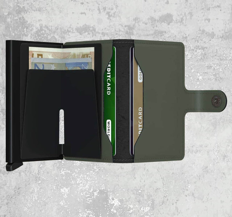 Secrid Mini Wallet Matte Green/Black Ballynahinch Northern Ireland