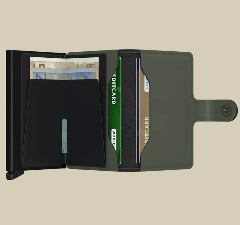 Secrid Mini Wallet Matte Green/Black Ballynahinch Northern Ireland