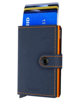 Secrid Mini Wallet Matte Night Blue/Orange Northern Ireland Belfast