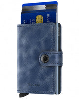 Secrid Mini Wallet Vintage Blue Northern Ireland Belfast