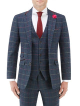 Skopes Men’s Tailored Doyle Blazer Jacket Aqua Wine Ballynahinch