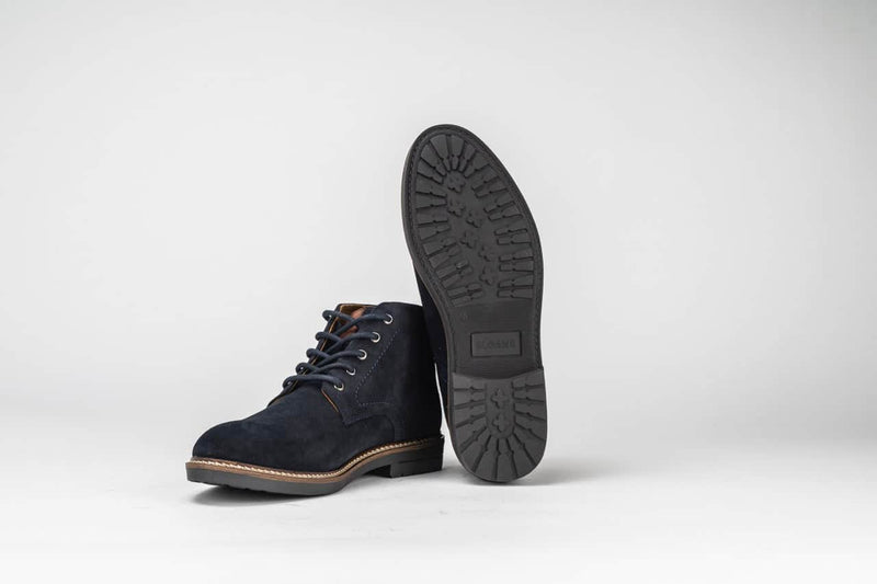 Sloane Mens Brooks 21022 Desert Boots Navy Suede Northern Ireland