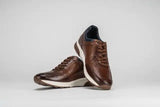 Sloane Mens Max Leather Trainers Tan/Brown Northern Ireland Belfast