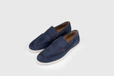 Sloane Mens Shoes Rocca Suede Loafer Navy Blue Northern Ireland