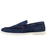 Sloane Mens Shoes Rocca Suede Loafer Navy Blue Northern Ireland