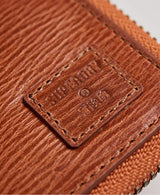 Superdry Benson Zip Leather Wallet Tan Ballynahinch Northern Ireland