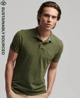 Superdry Classic Pique Polo Vintage Thrift Olive