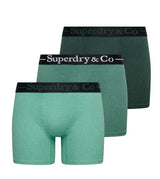 Superdry & Co Boxer Triple Pack Forest Green Northern Ireland Belfast