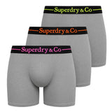 Superdry & Co Boxer Triple Pack Grey Marl Northern Ireland Belfast
