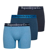 Superdry & Co Boxer Triple Pack Navy/Indigo/Blue Northern Ireland
