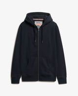 Superdry Essential Logo Half Brushed Hoodie Eclipse Navy Northern