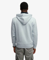 Superdry Essential Logo Half Brushed Hoodie Icey Blue Marl Northern