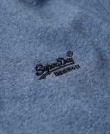 Superdry Essential Logo Zip Hoodie Selvedge Blue Grit Northern