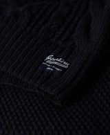 Superdry Jacob Henley Jumper M6110639A Eclipse Navy Northern Ireland