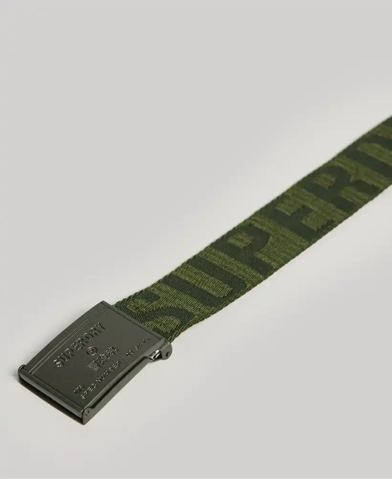 Superdry Men’s Webbing Belt Army Green Northern Ireland Belfast