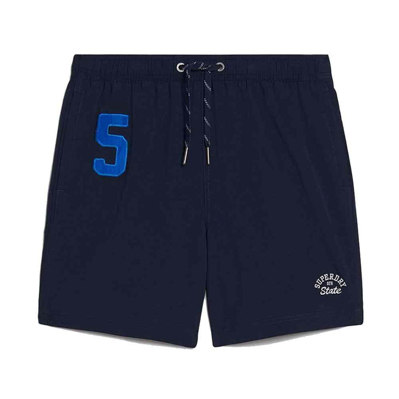 Superdry Men’s 17 Inch Polo Swim Shorts Richest Navy Northern