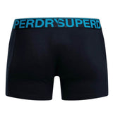 Superdry Mens 3 Pack Boxers Navy/Blue Stripe/Navy Feeder Northern