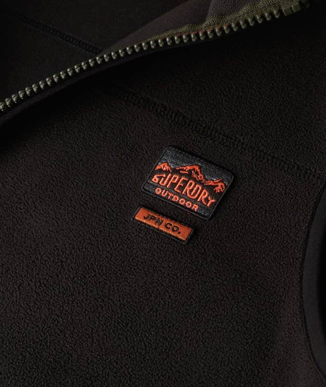 Superdry Mens Active Fleece Gilet Black Northern Ireland Belfast