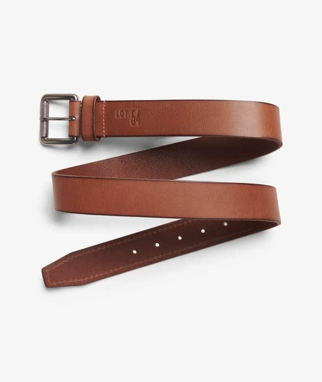 Superdry Men’s Badgeman Leather Belt Tan Northern Ireland Belfast