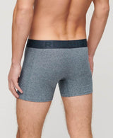 Superdry Mens Boxers 3 Pack Underwear Navy Grit/dark Indigo Marl
