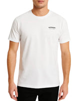 Superdry Mens British Design Relaxed T-Shirt Optic White Northern
