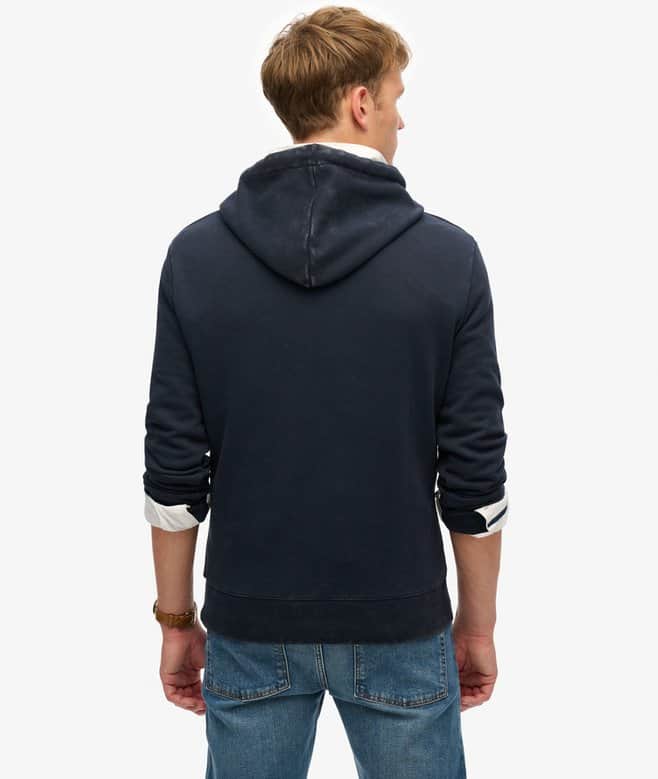Superdry Mens Cali Relaxed Hoodie Eclipse Navy Northern Ireland