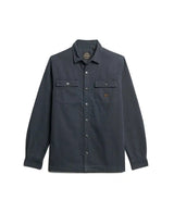 Superdry Mens Canvas Workwear Overshirt Eclipse Navy Northern Ireland