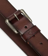 Superdry Mens Classic Leather Belt Dark Brown Northern Ireland Belfast