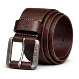 Superdry Mens Classic Leather Belt Dark Brown Northern Ireland Belfast